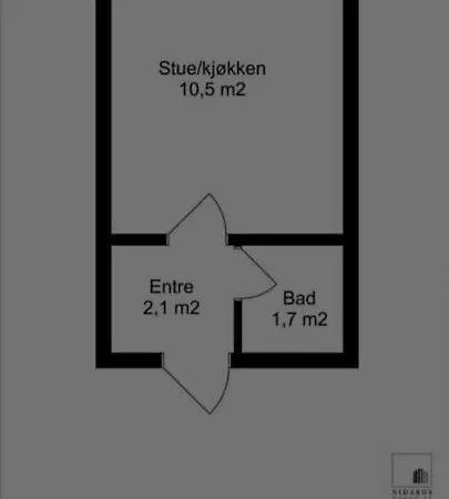 Apartamento Tipo Estudio * Ranheim